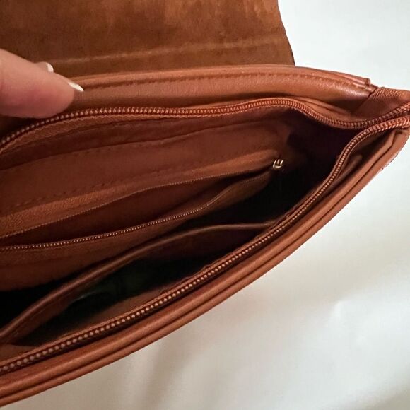 Afkomst Women's Synthetic Leather & Suede Shoulder Bag - Picture 7 of 7